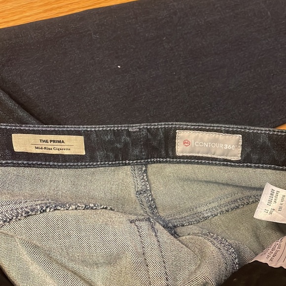 AG Adriano Goldschmied Contour 360-The Prima mid-rise cigarette jeans - Picture 10 of 12